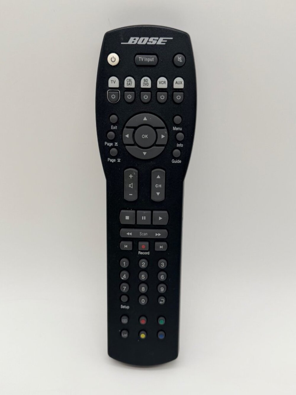 Bose Universal Remote for Bose Solo/CineMate II  - Black
